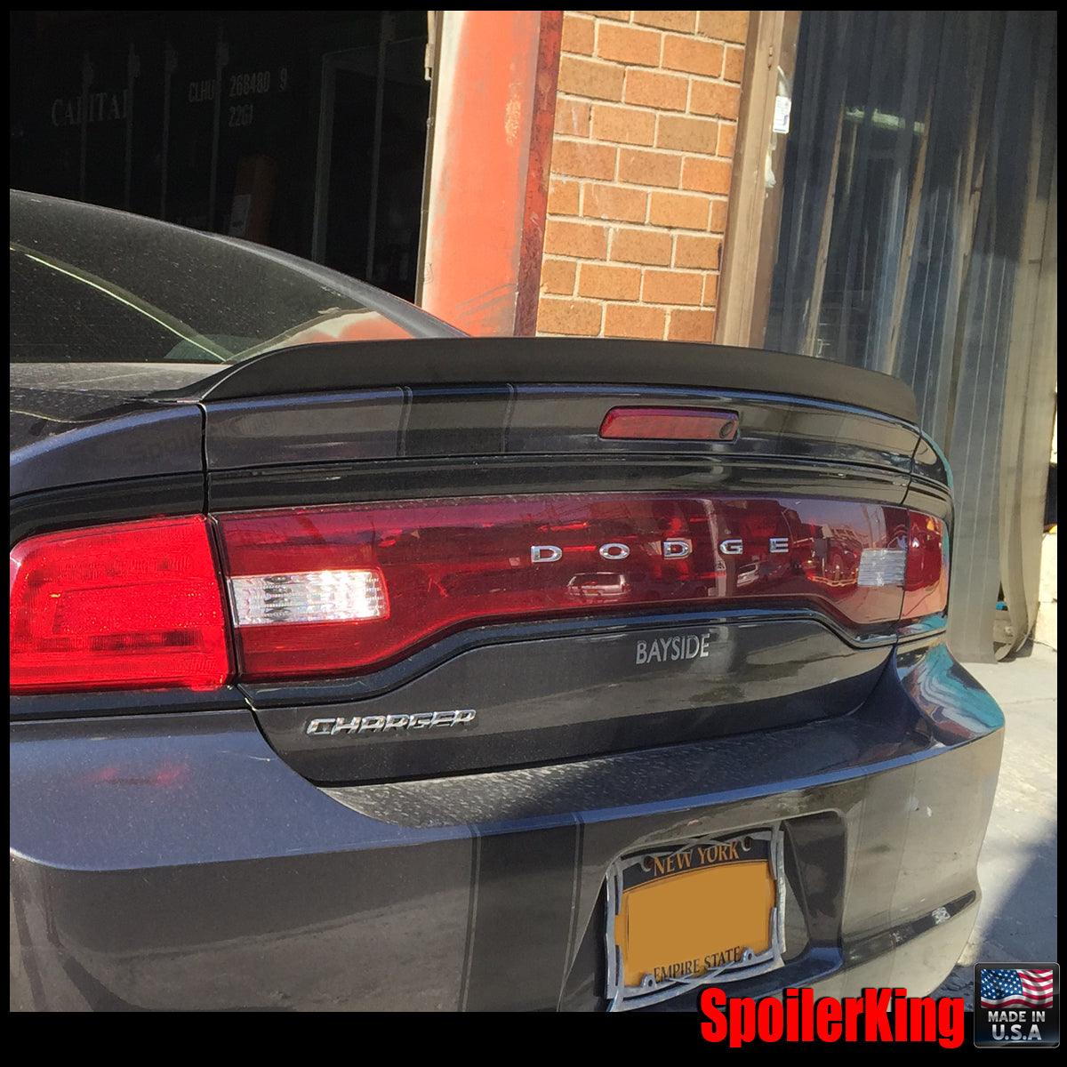 Dodge Charger 2011-2014 Trunk Lip Spoiler (380L) – SpoilerKing