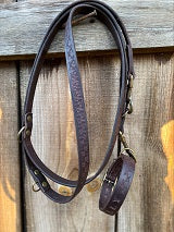 leather dog collar made by Sellerie Sophie Personeni