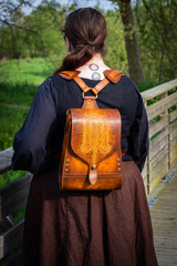 bag made by L'Atelier du Chat Lunatique in Pykara leather