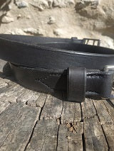 Vaulting saddle girth made with Radermecker leather  Stretched Della realized by L'Atelier d'Allie