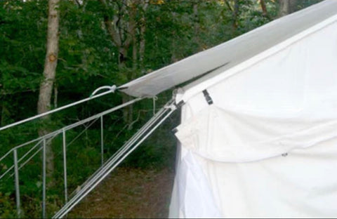 Wall Tent Eave with Fly