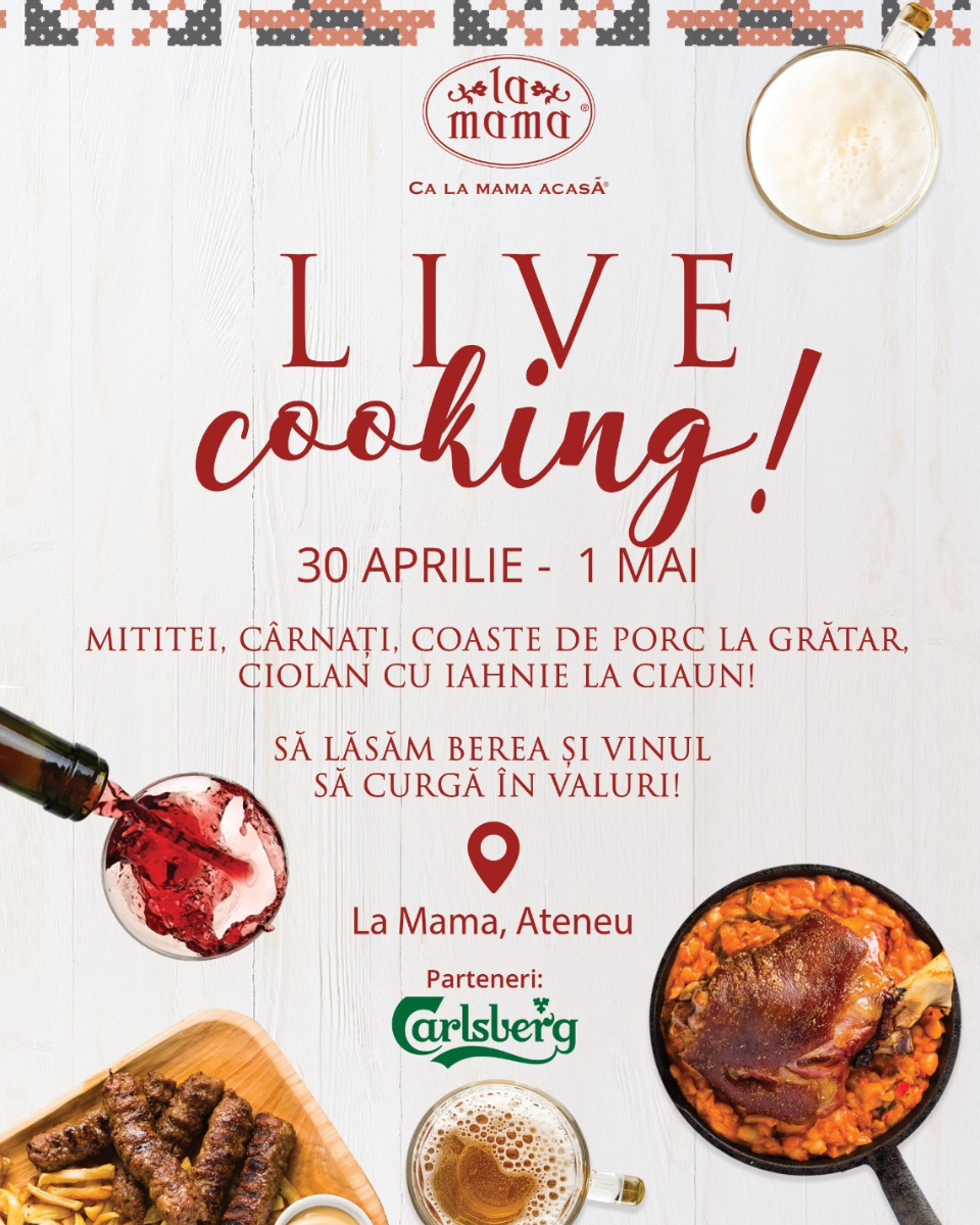 Live cooking de 1 Mai