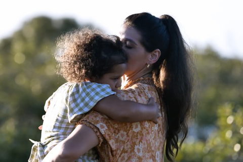 Jacinta Rai and her daughter