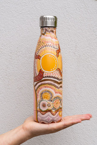Insulated drink bottles featuring Aboriginal Art