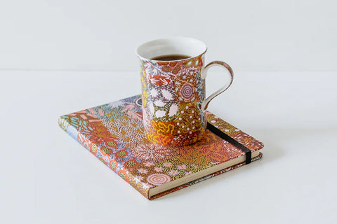 gifts for mothers day for grandmothers, journal and mug from koh living
