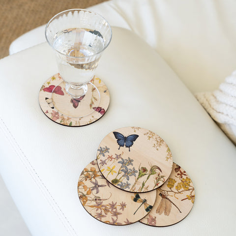 Vintage Botanica Coasters - Mothers day gifts available from Koh Living