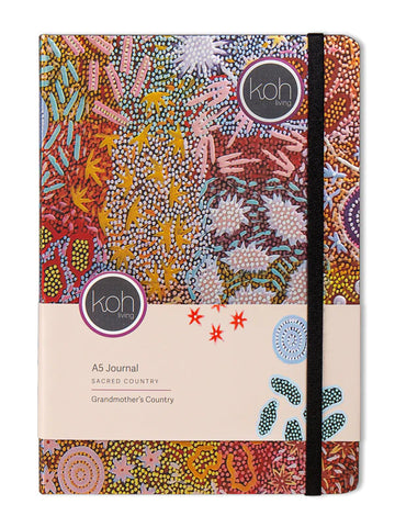 Aboriginal Art Journal to send as a gift overseas from Koh Living