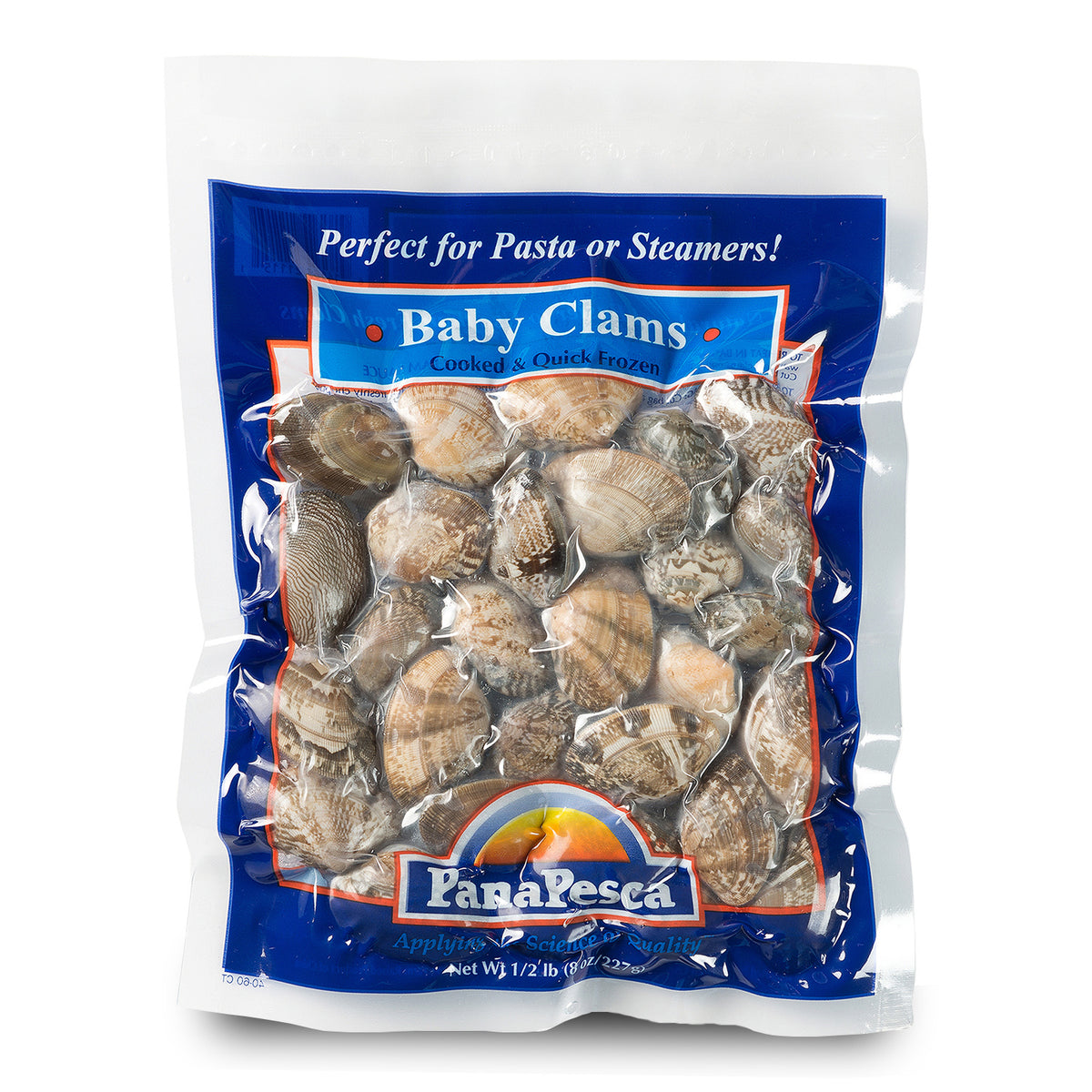 Frozen Baby Clams in Shell PanaPesca USA