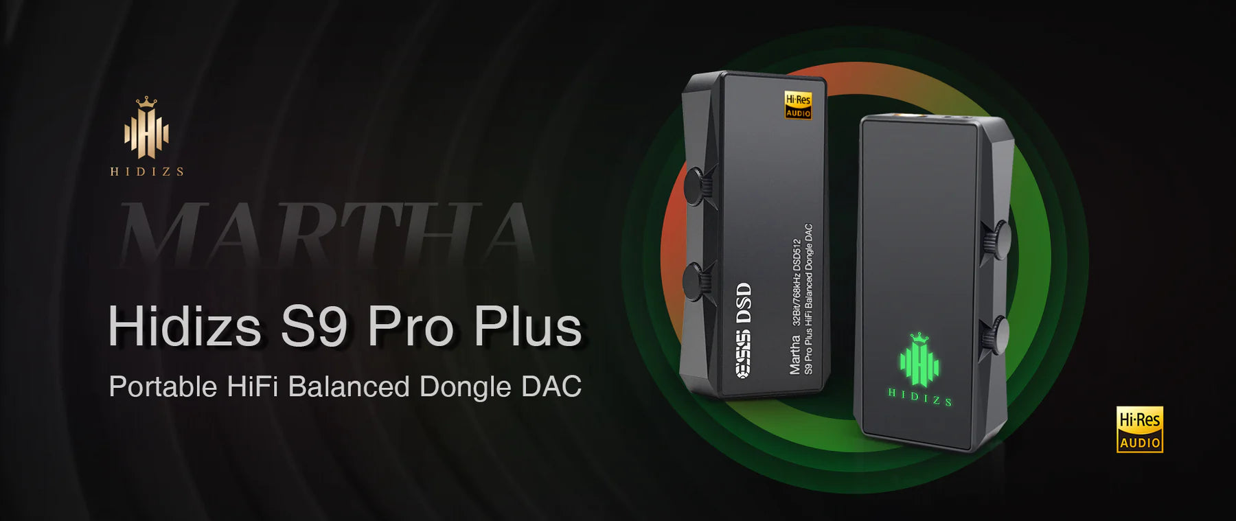 HIDIZS S9 Pro Plus Martha Balanced Portable USB DAC-Amp