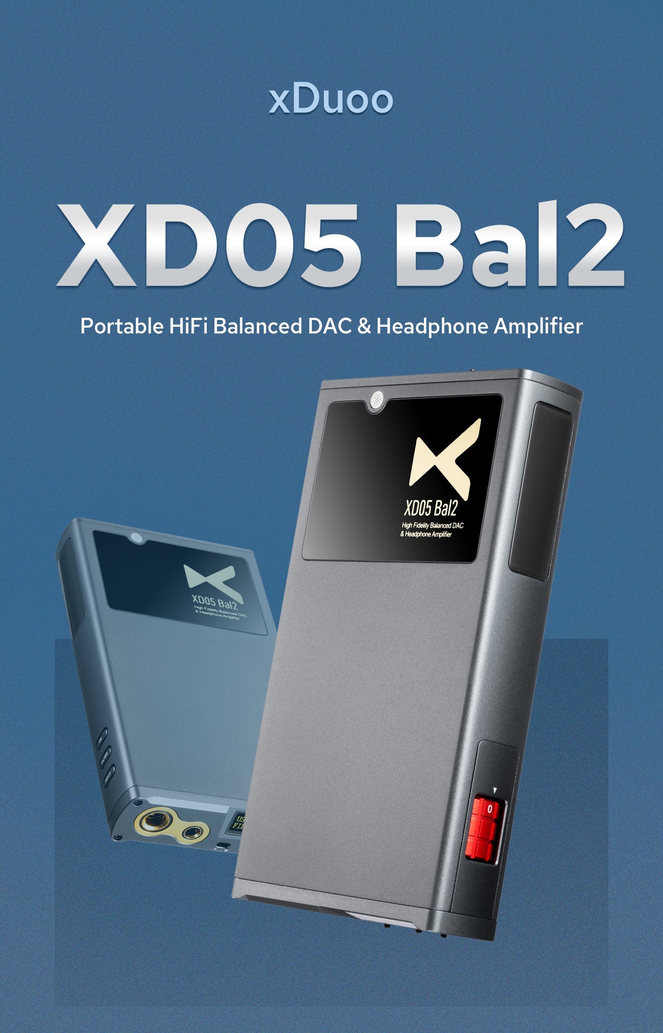 xDuoo XD05 Bal2 Portable Wireless Balanced DAC & Headphone Amplifier