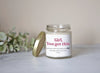 Girl You Got This Soy Candle - Hazelnut Latte | 5oz. Handmade Soy Wax Candle, Cheer Up Gift, Encouragement Gift, New Job Gift, Uplifting