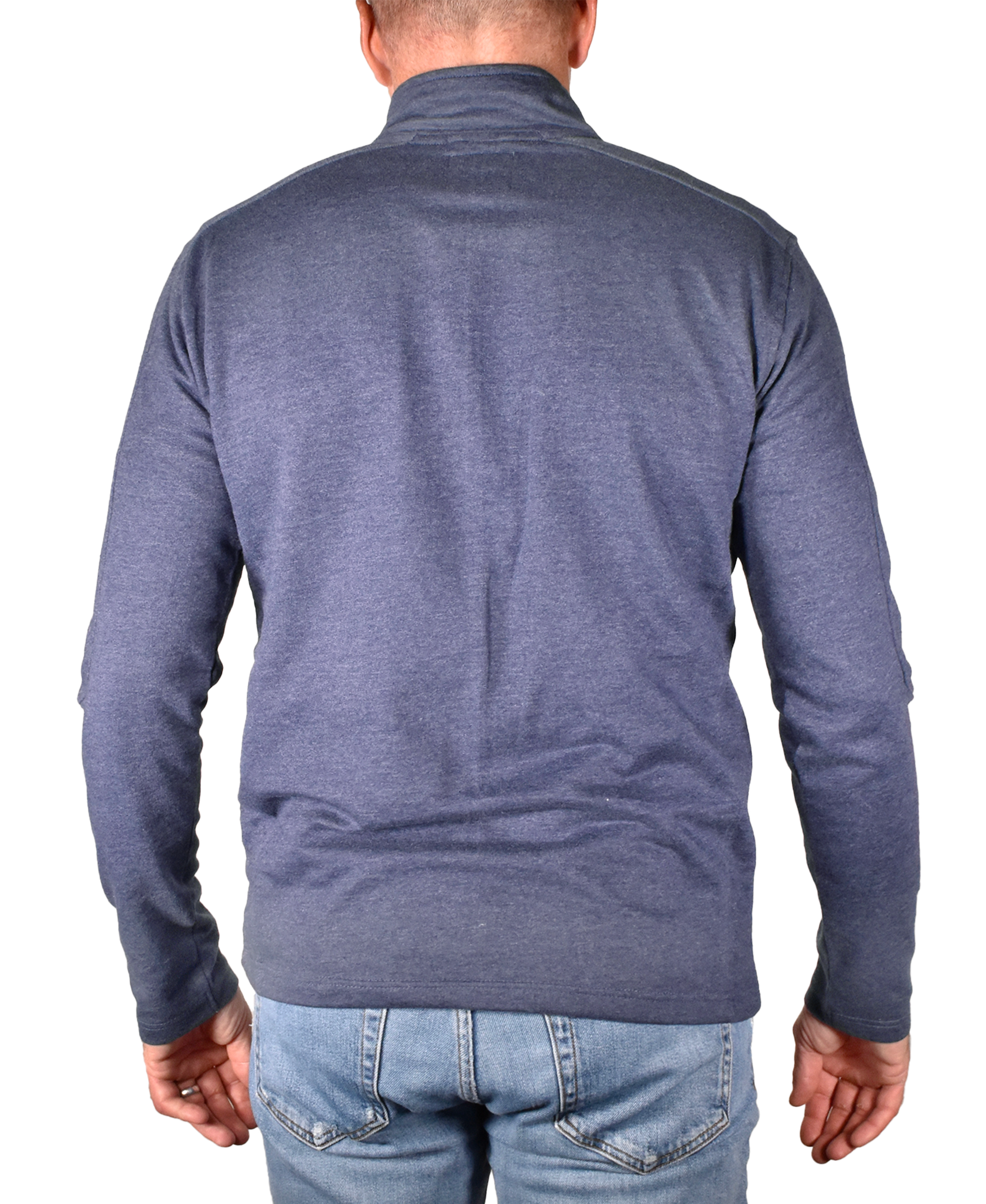 Heathered French Terry Quarter Zip