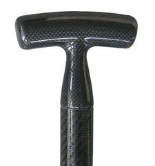 Carbon fiber canoe paddle T-grip