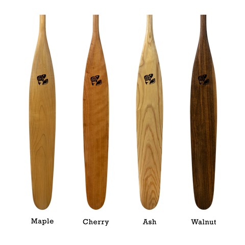 Wooden Canoe Paddles & Oars - Species Matter (Ash, Spruce, Cherry, Maple,  Walnut and more)