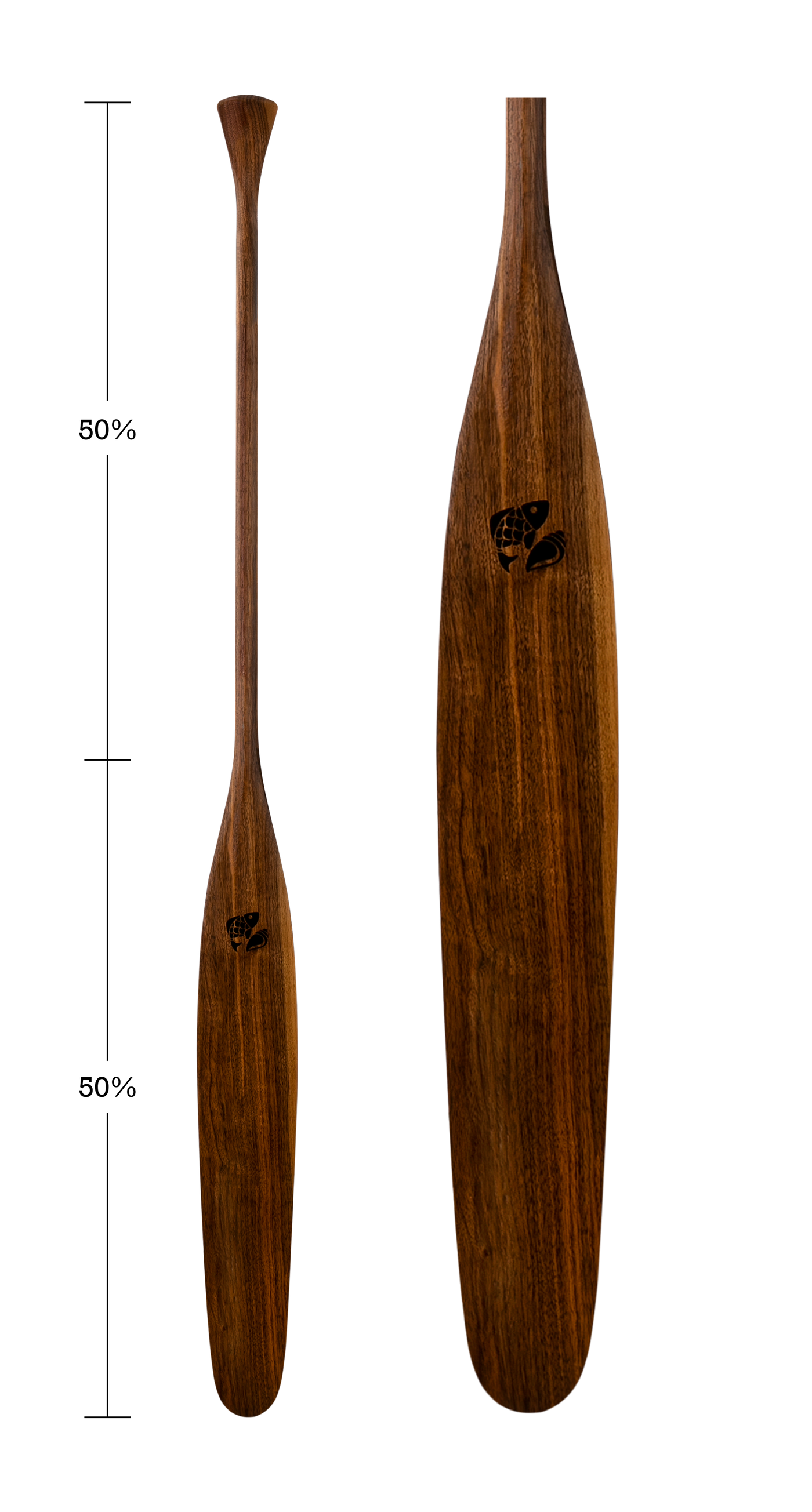 old wooden boat paddles