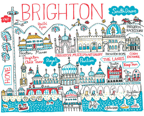 Brighton artwork by Julia Gash