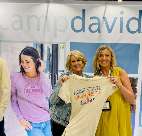 Julia Gash at Camp David Apparel