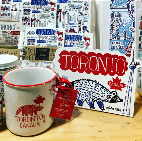 Toronto Cityscape Collection by Julia Gash for Lifestyle Market