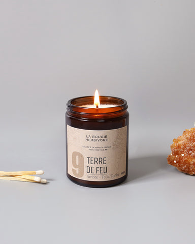 Bougie Terre de Feu - La Bougie Herbivore