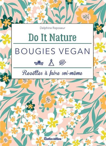 Livre Do It Nature - Bougies Vegan de Delphine Reposeur