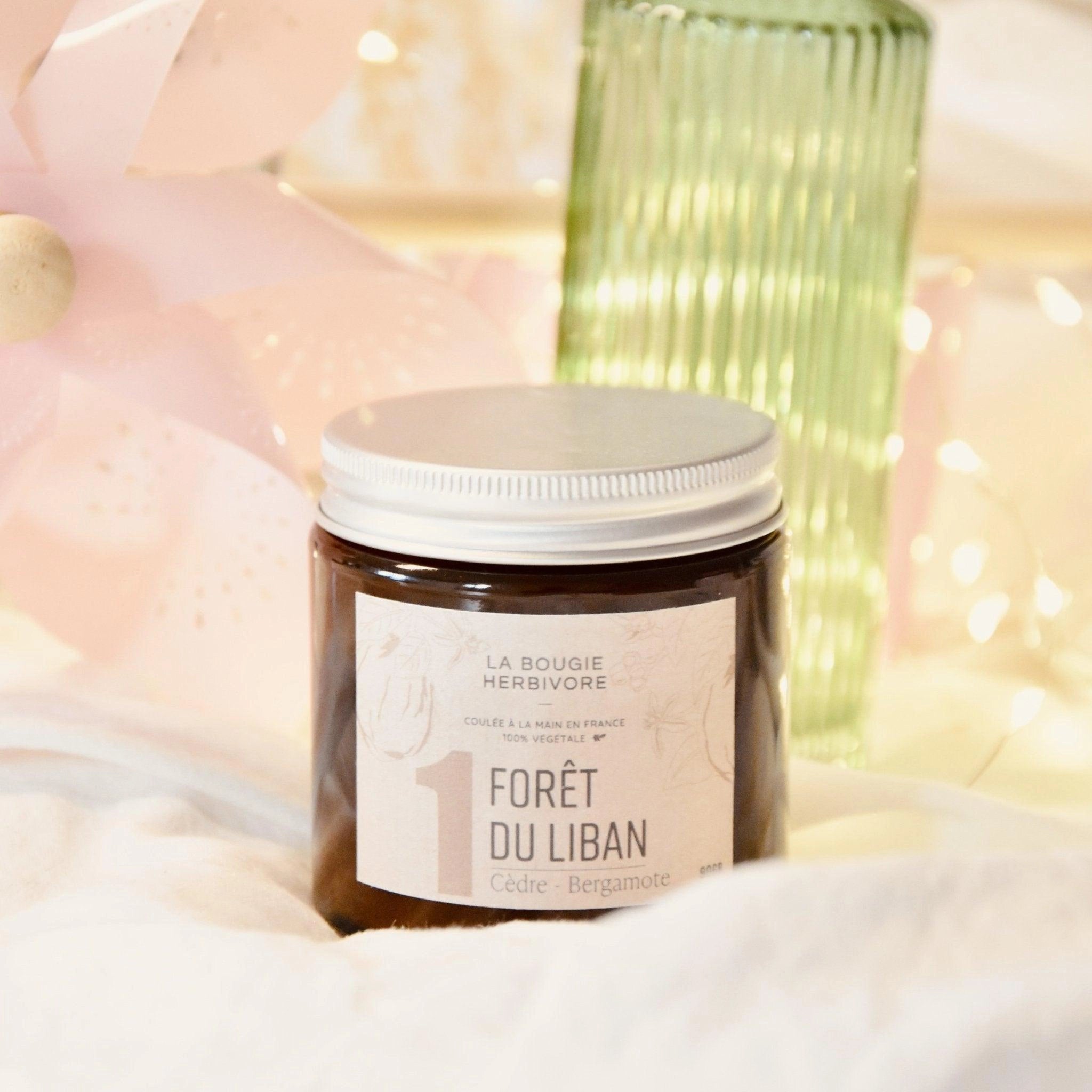 Bougie parfumée cèdre bergamote No. 1 FORET DU LIBAN