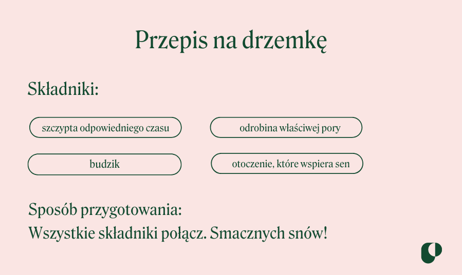 Przepis na drzemkę