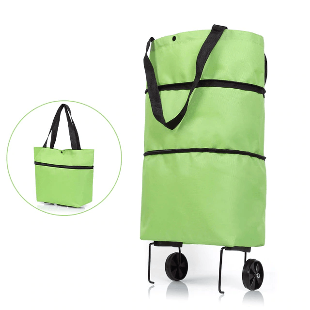 Foldable Shopping Trolley Tote Bag – Swagga Things