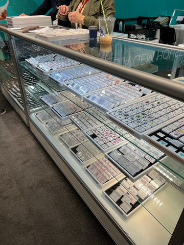 gemstone counters at tucson gemshow