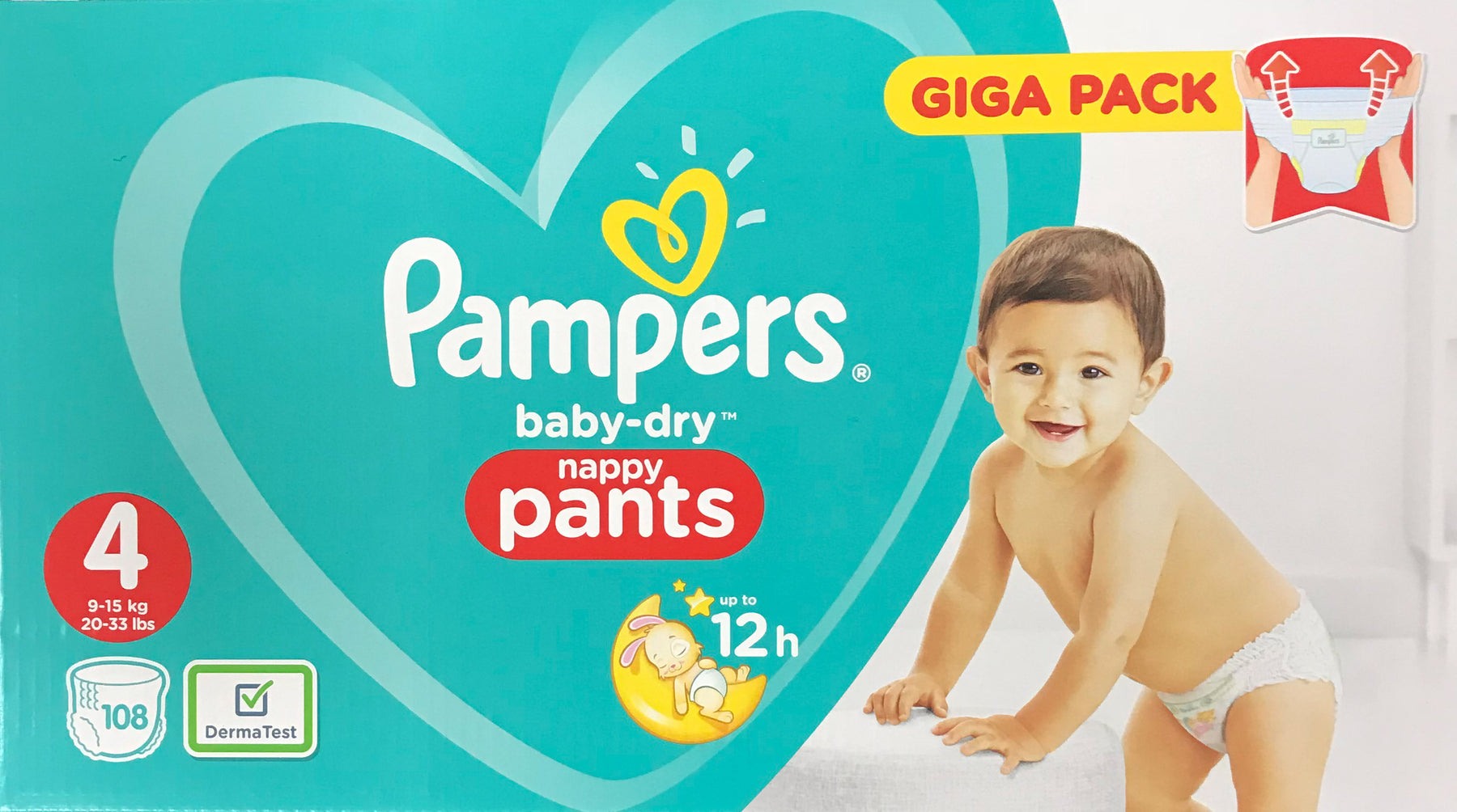 pampers nappy pants size 4 premium protection