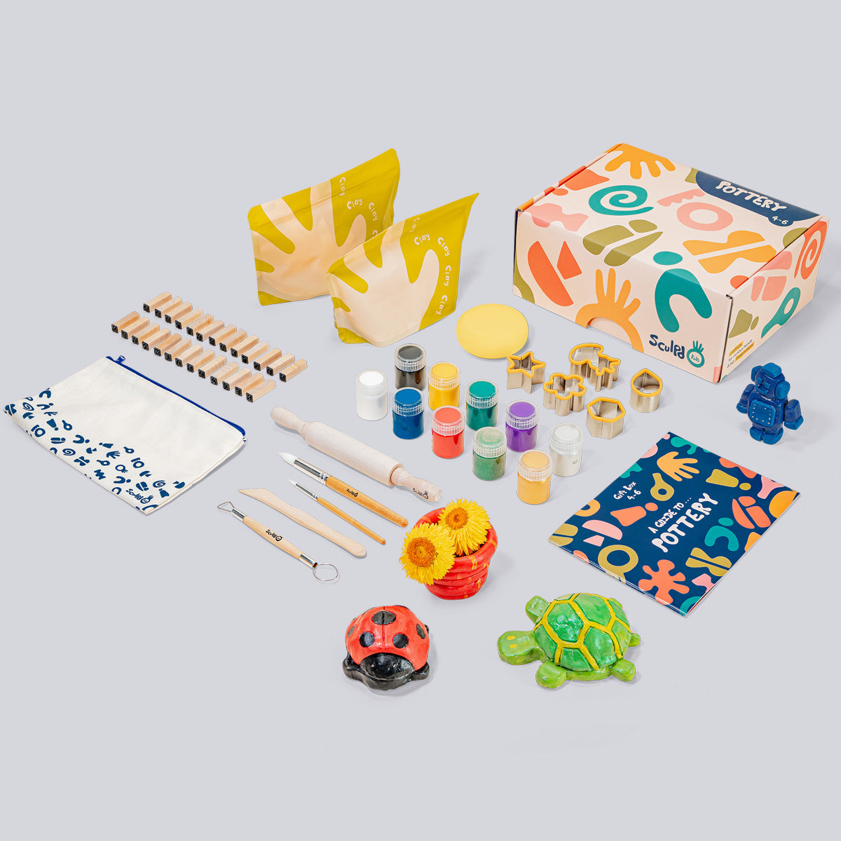 Adults & Kids Pottery Bundle