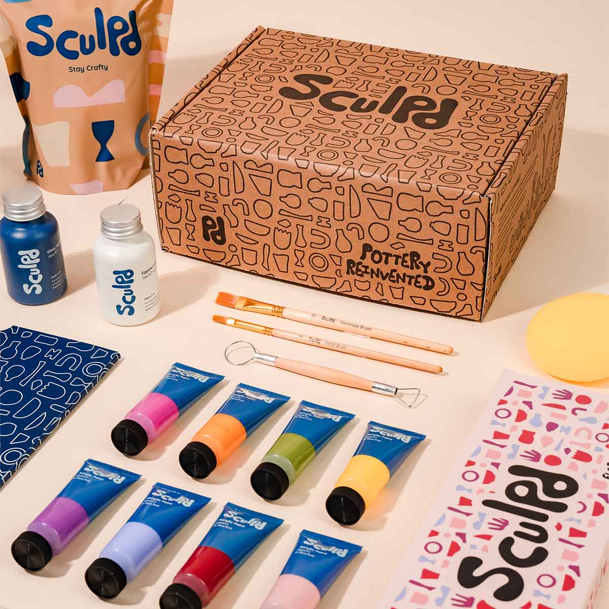 Sculpd Kids Painting Craft Kit