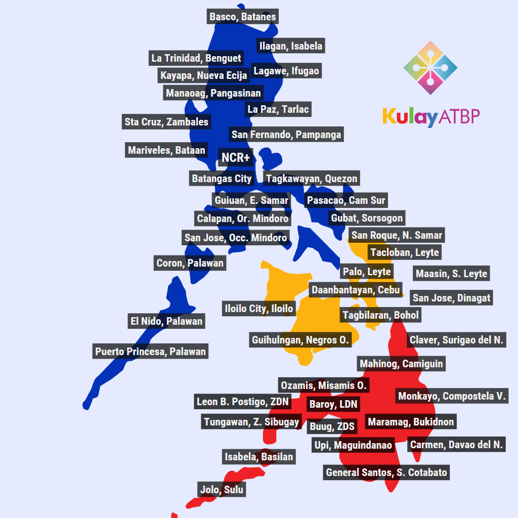 KulayATBP Map of Customer Locations