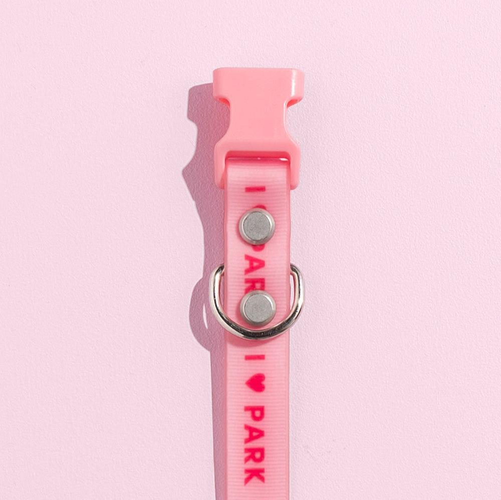 gummi Slick Dog Collar - Pink | Gummi Pets