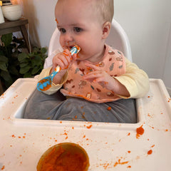 Tasty baby and toddler food. Approved by our happy little customers | 5 star rating | My Baby Organics Australia