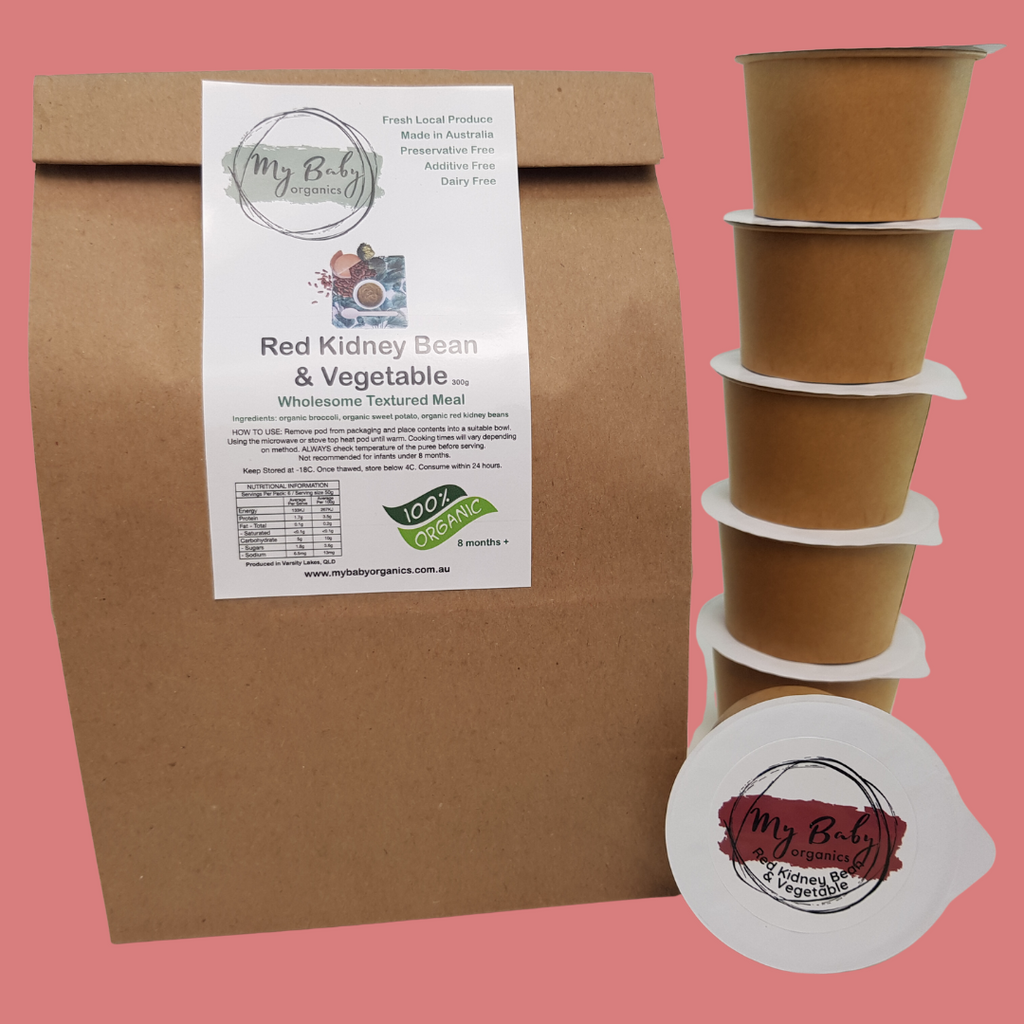 Organic Red Kidney Bean & Vegetable Infant & Toddler Food