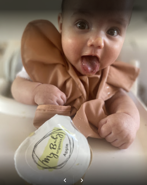 Apple Puree Baby Food - My Baby Organics Australia