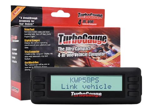 TurboGauge OBD2 Scan Tool Digital Gauge Car Trip Computer