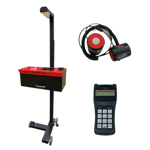 Ultimate Roadworthy Kit - Mini Brake Meter With GPS + Magnetic Tint Tester + Headlight Aligner Combination