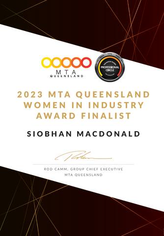 MTAQ women in industry finalist