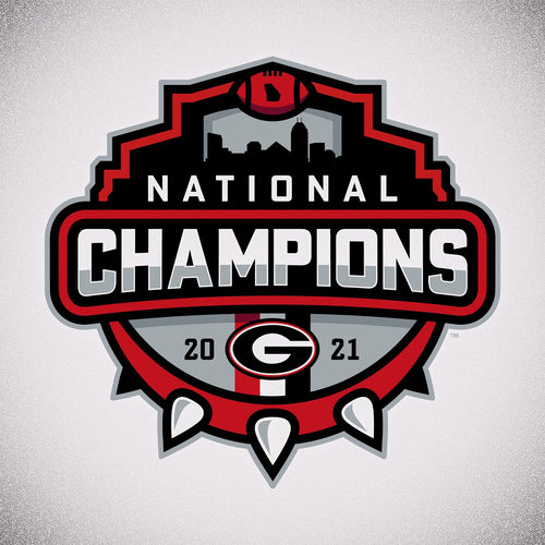 University of Georgia National Championship 2021 Wood Sign, Atlanta Br –  Great American Flag Company