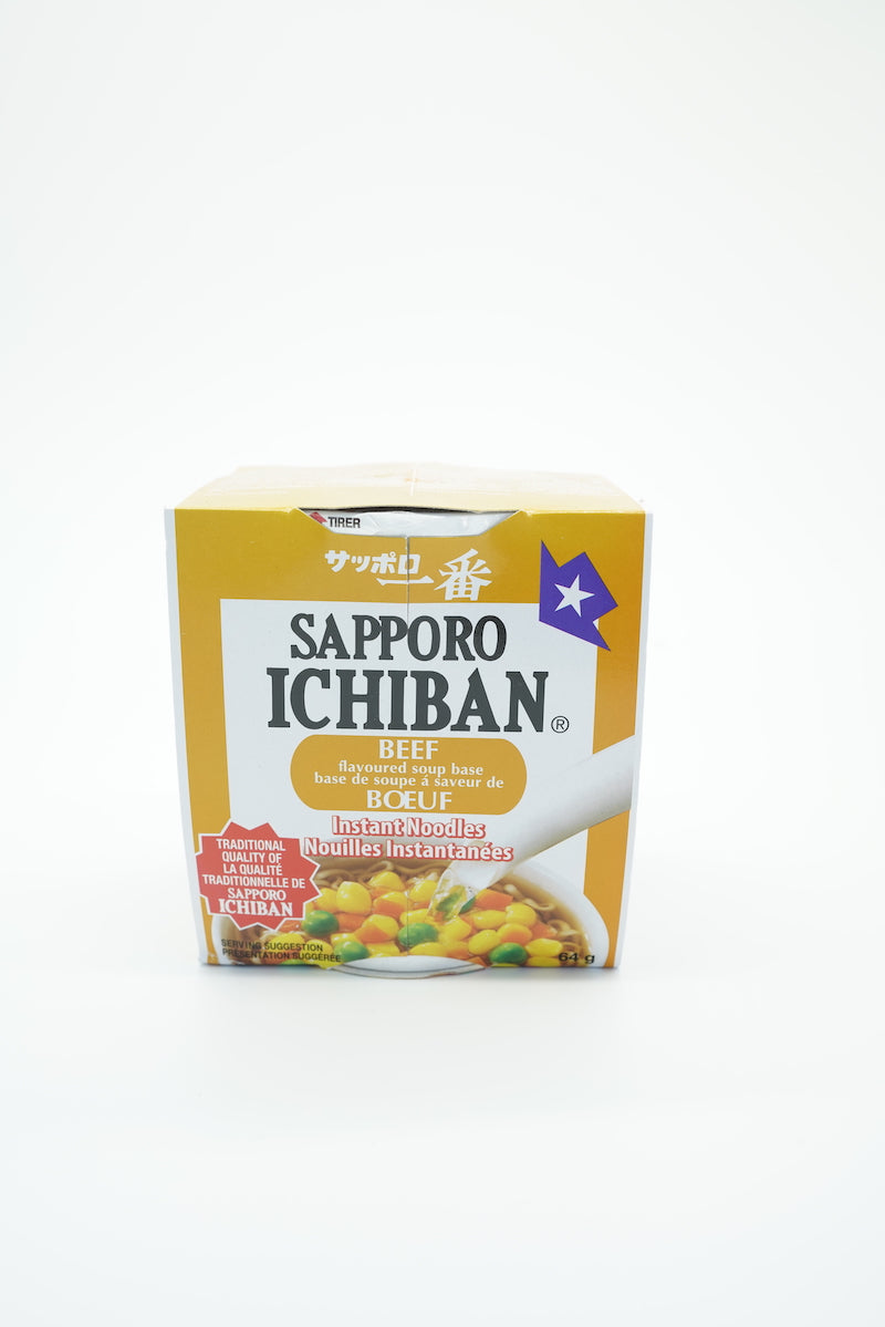 Sapporo Ichiban Beef Flavoured Instant Noodles