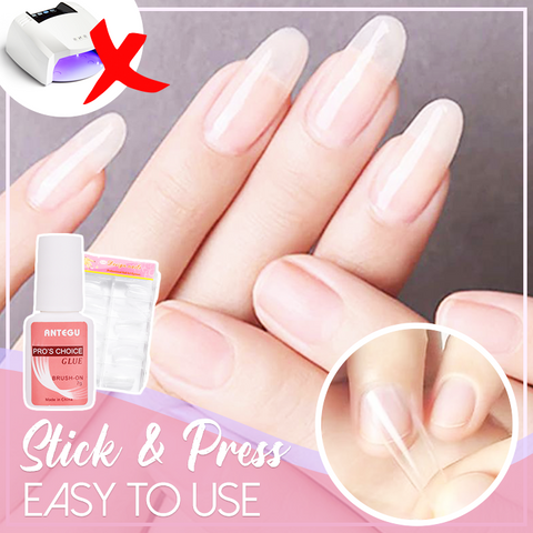 UV-Free Clear Nail Extension Kit (100 tips) – sulphurlight
