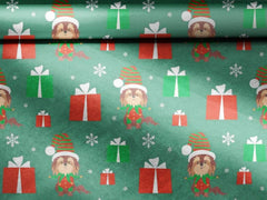 Edible Dog Gift Wrapping Paper