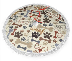 dog tree skirt