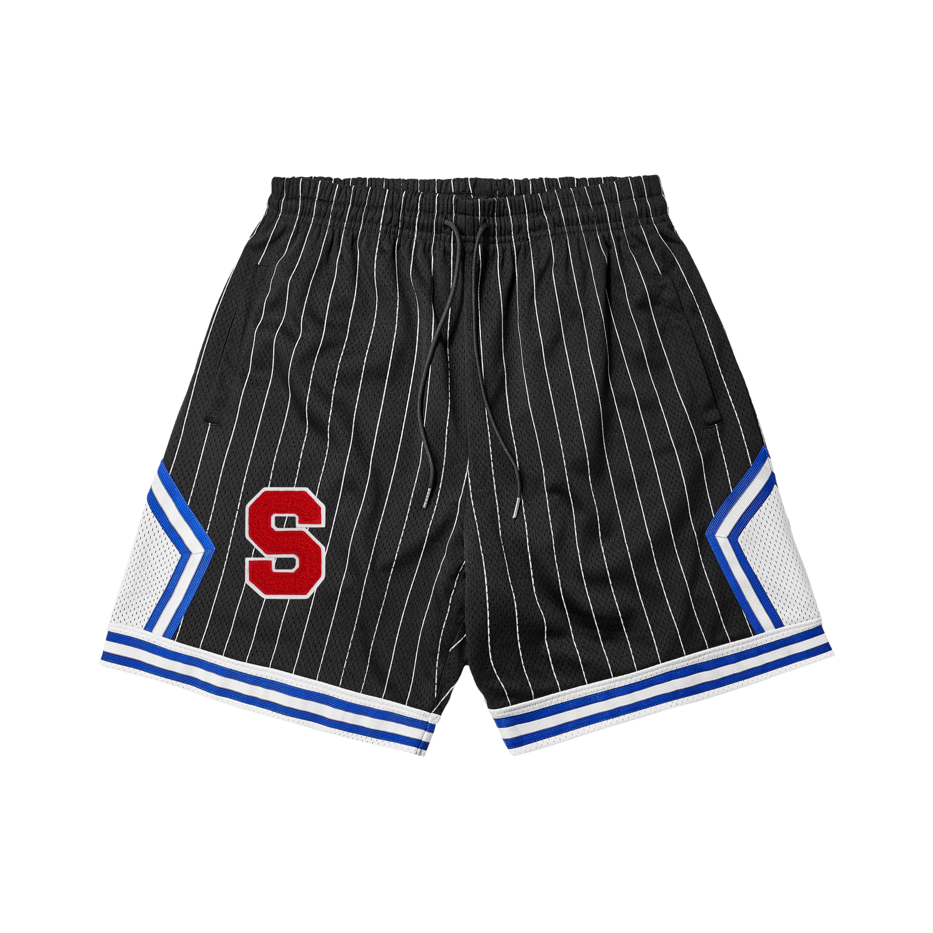 Black Varsity Shorts