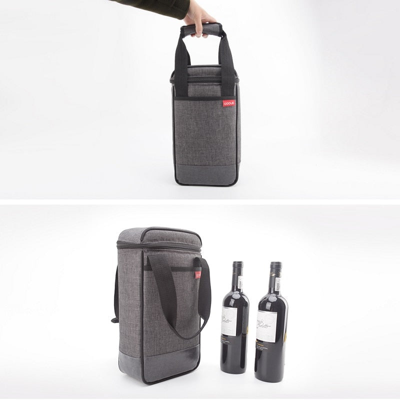 sac isotherme pour bouteille de vin