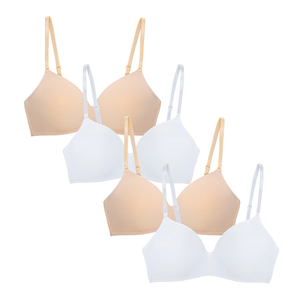 T-Shirt Bras 2 Pack Nude/white 32D