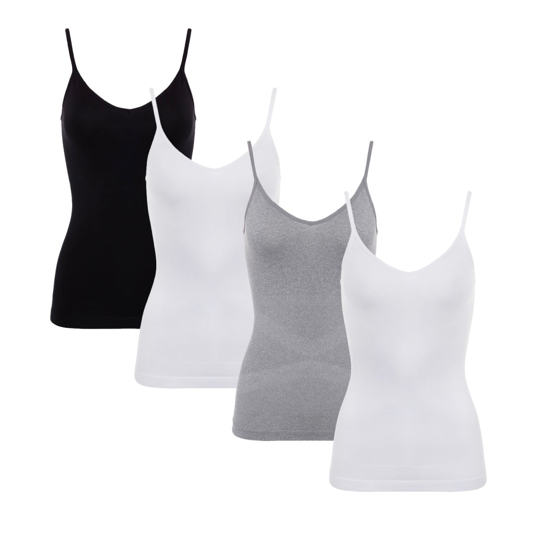 Women's Tummy Control Shapewear Tank Top with France