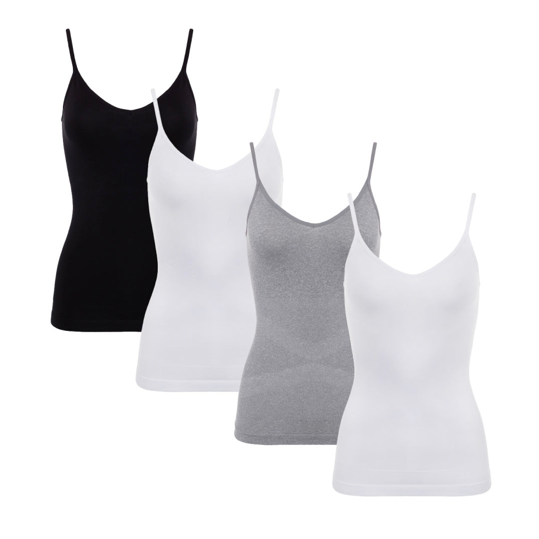 Ultra Light Shaping V-Tank Slip 2 Pack  Shapewear Australia – B Free  Australia