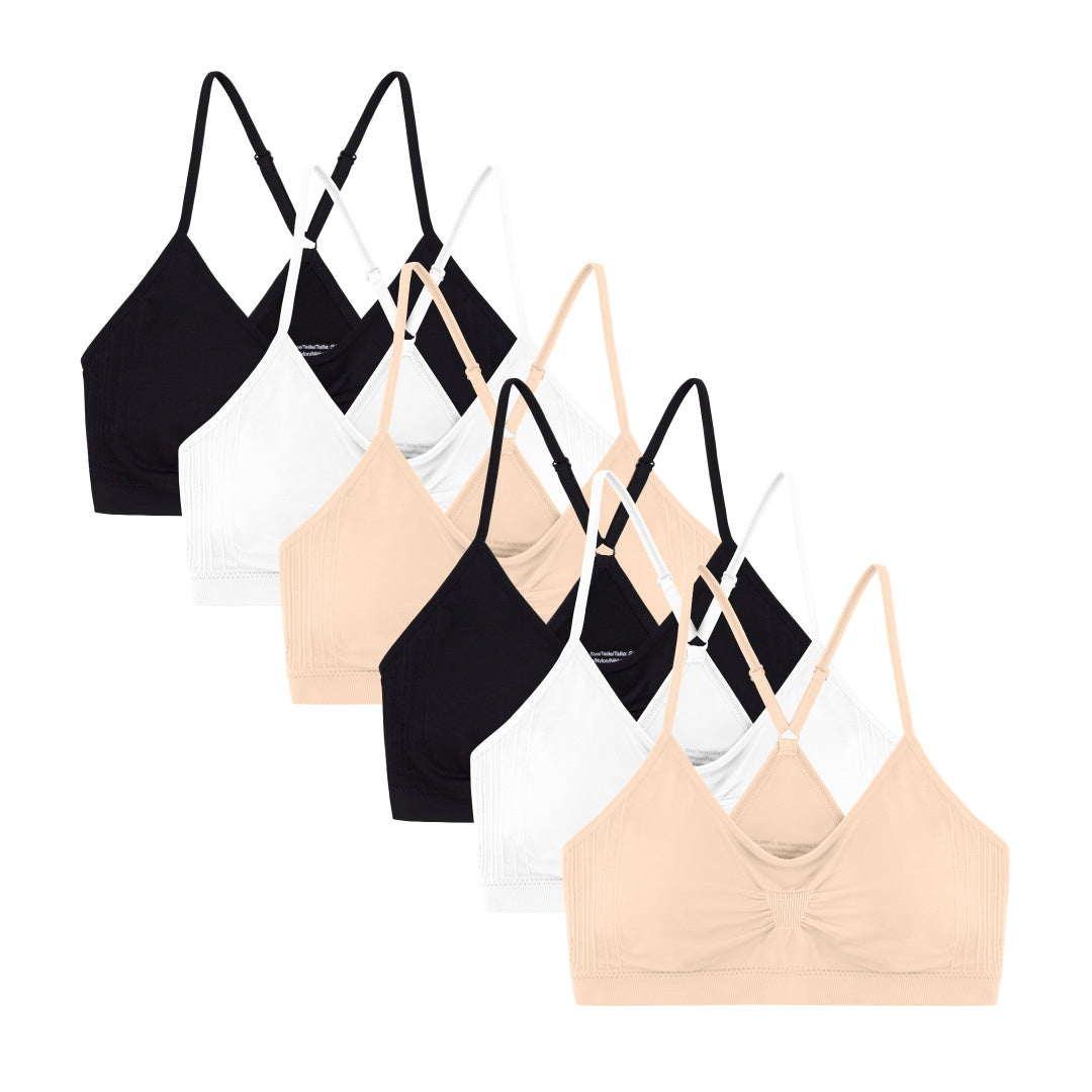 Bras – Comfortable Lace, Wireless Push-up Soft Bra for Daily Wear